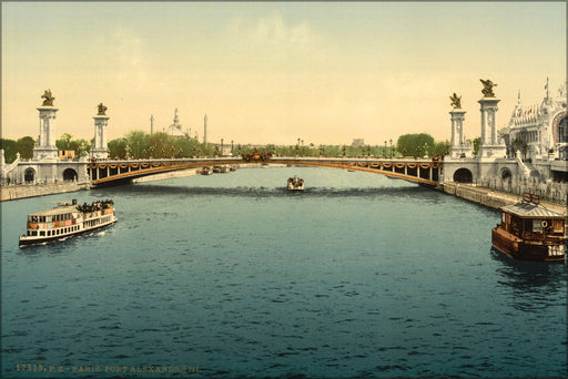 Poster, Many Sizes Available; Alexandre Iii, Bridge, Exposition Universal, 1900, Paris, France Lccn2001698569