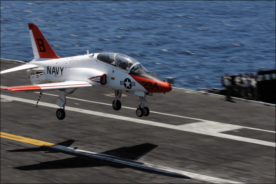 Poster, Many Sizes Available; T-45 Goshawk Training Aw (Tw) 2 Uss Ronald Reagan (Cvn 76)