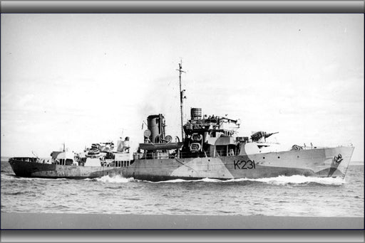 Poster, Many Sizes Available; Hmcs Calgary Wwii Mc 2161