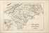 Poster, Many Sizes Available; Map Of Civil War In North & South Carolina