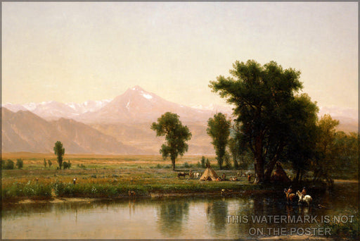 Poster, Many Sizes Available; Platte River By Worthington Whittredge, 1871 Denver Colorado