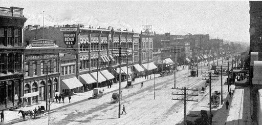 Poster, Many Sizes Available; Main Street 1890 Salt Lake City Utah