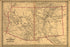 Poster, Many Sizes Available; Colton&#39;S Map Of New Mexico And Arizona 1873