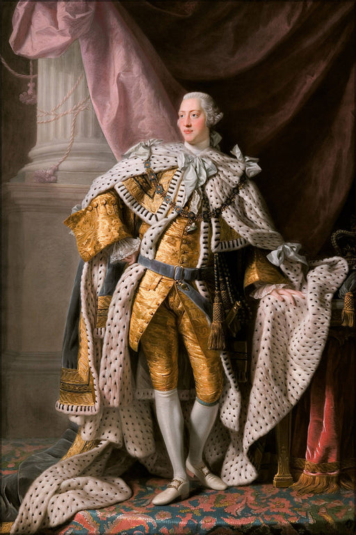 Poster, Many Sizes Available; Allan Ramsay King George Iii In Coronation Robes