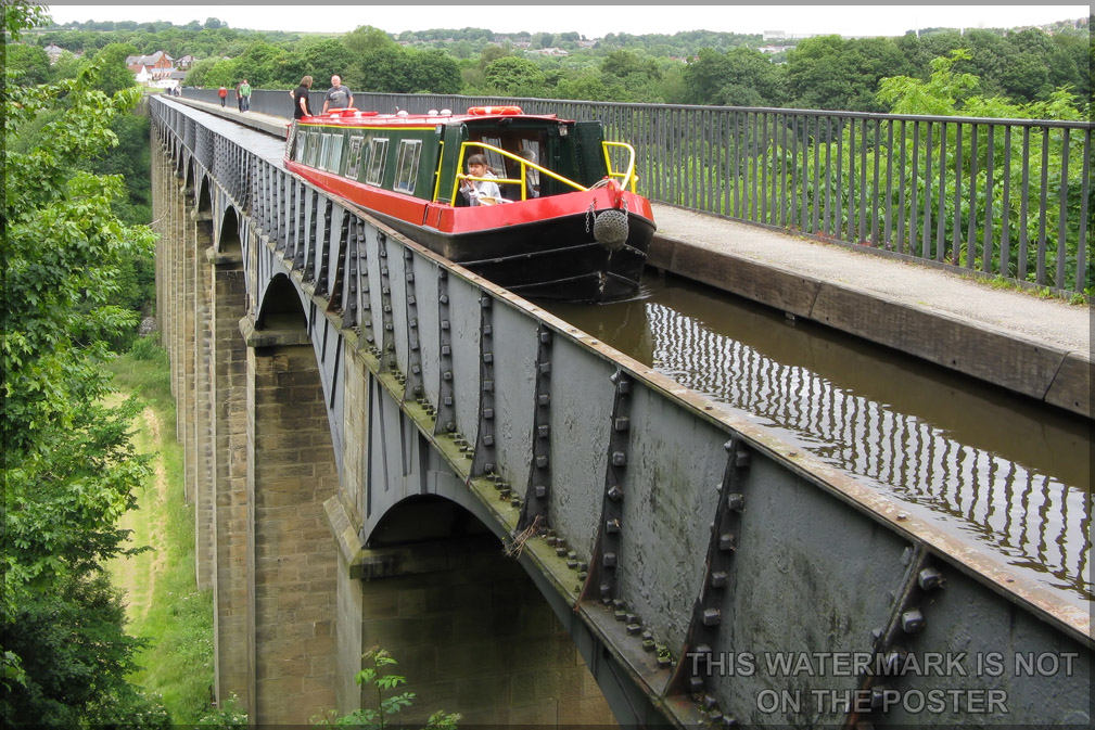 Poster, Many Sizes Available; Pontcysyllte Aqueduct Wales Telford