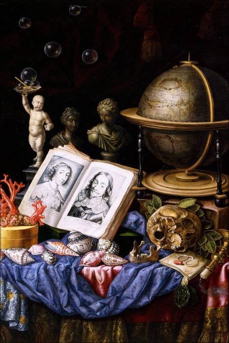 Poster, Many Sizes Available; Allegory Of Charles I Of England Still Life By Carstian Luyckx