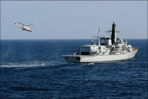 Poster, Many Sizes Available; Hms Portland 090123 N 7918H 671