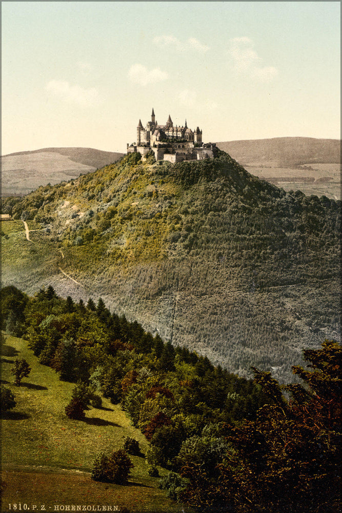 Poster, Many Sizes Available; Hohenzollern Castle, Baden-Wurttemberg, Germany 1890