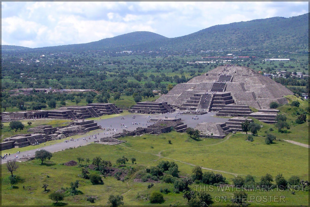 Poster, Many Sizes Available; Teotihuacan Mesoamerican City Of P2