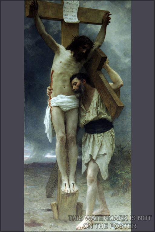 Poster, Many Sizes Available; Compassion William-Adolphe Bouguereau (1825-1905) - Compassion (1897