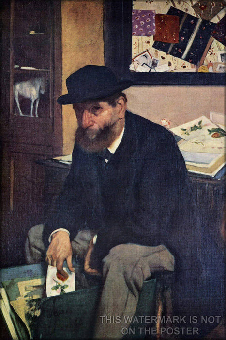 Poster, Many Sizes Available; The Amateur, 1866, The Metropolitan Museum Of Art New York City Edgar Degas