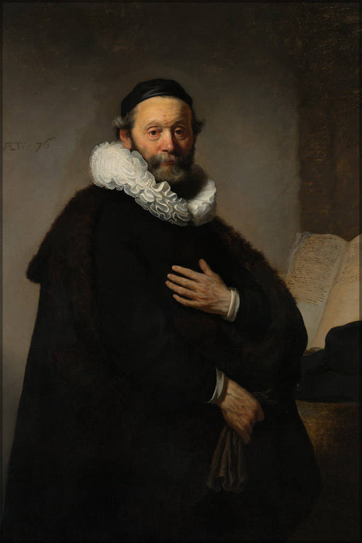 Poster, Many Sizes Available; Portrait Of Johannes Wtenbogaert (1557-1644), Remonstrant Minister By Rembrandt