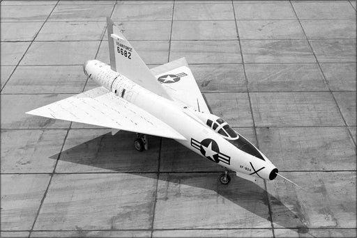 Poster, Many Sizes Available; Convair Xf-92A, Americas First Delta Wing Fighter Plane