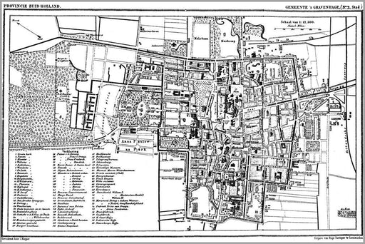 Poster, Many Sizes Available; The Hague In 1868 Dutch Netherlands Holland