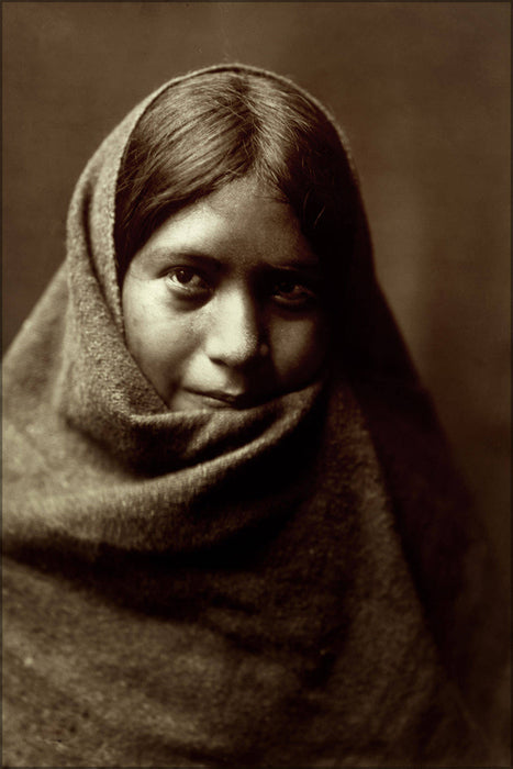 Poster, Many Sizes Available; Maricopa Woman, Arizona Native American Indian 1907