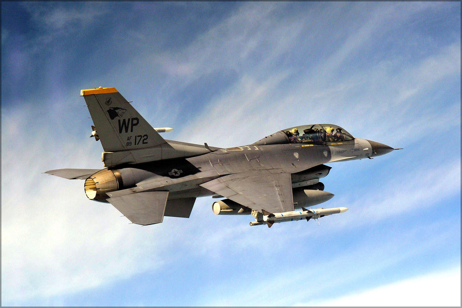 Poster, Many Sizes Available; 80Th Fighter Squadron F 16