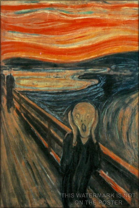 Poster, Many Sizes Available; The Scream Edvard Munch