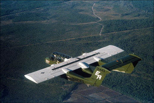 Poster, Many Sizes Available; Marine Corps North American Ov-10A Bronco Aircraft 1982