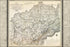 Poster, Many Sizes Available; Map Chattanooga & East Tennessee Campaigns 1875