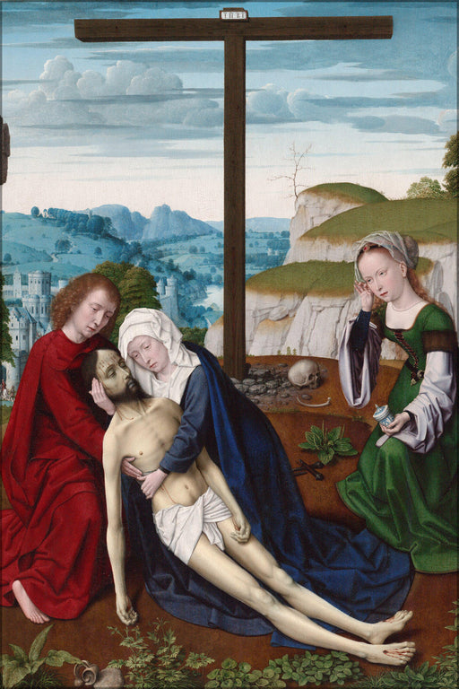 Poster, Many Sizes Available; Gerard David, Netherlandish Active Bruges , First Documented 1484, Died 1523 Lamentation