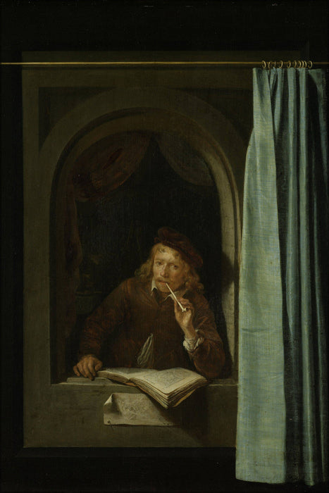 Poster, Many Sizes Available; Gerard Dou Self Portrait Wga06660