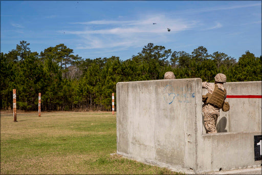 Poster, Many Sizes Available; 8Th Esb Launches Unit Proficiency Through Weapons Training 150317 M Py808 188