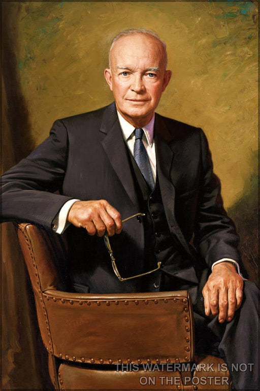 Poster, Many Sizes Available; President Dwight D. Eisenhower, Official Presidential Portrait P2