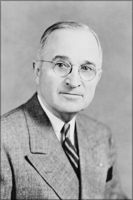 Poster, Many Sizes Available; President Harry S. Truman 1945