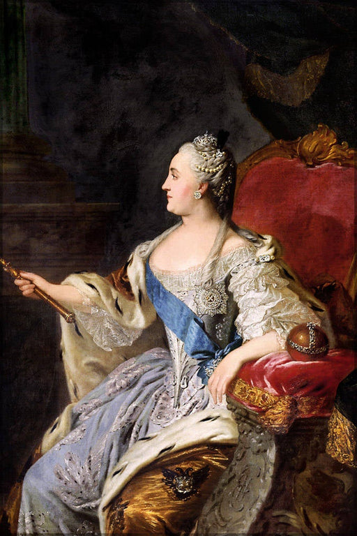 Poster, Many Sizes Available; Catherine The Great Ii By Fyodor Rokotov