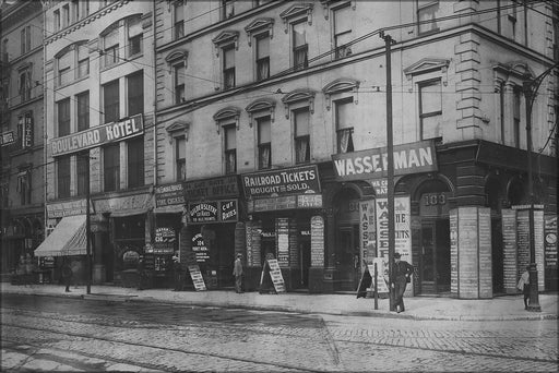 Poster, Many Sizes Available; Market Street In St. Louis, Missouri C1904