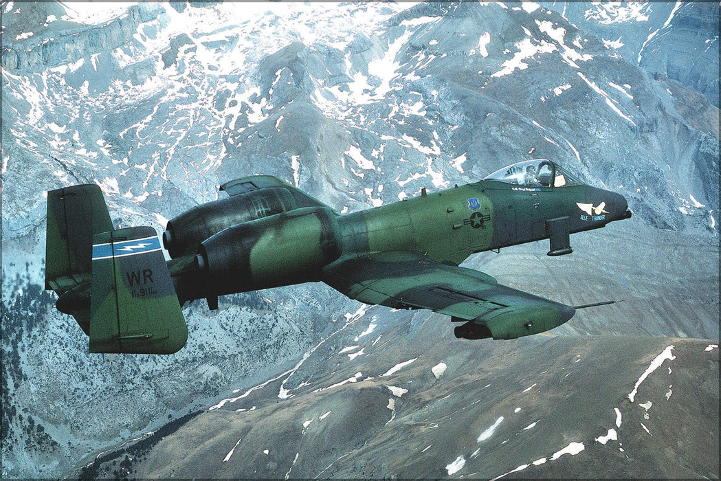 Poster, Many Sizes Available; A 10A 91St Tfs In Flight 1987.Jpeg_Files