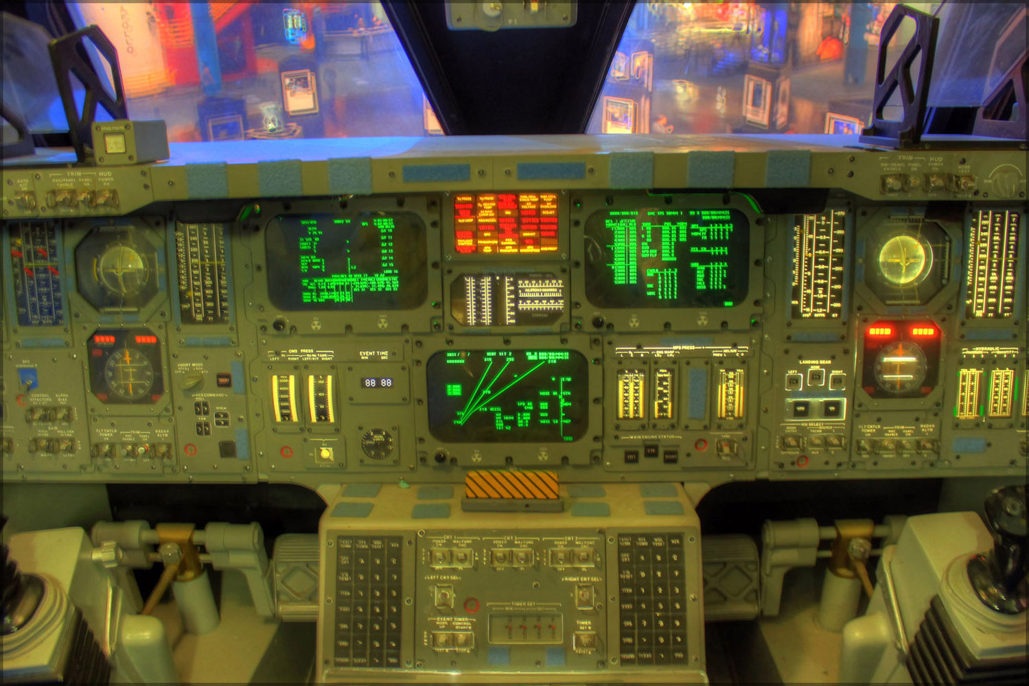 Poster, Many Sizes Available; Gfp Space Shuttle Cockpit