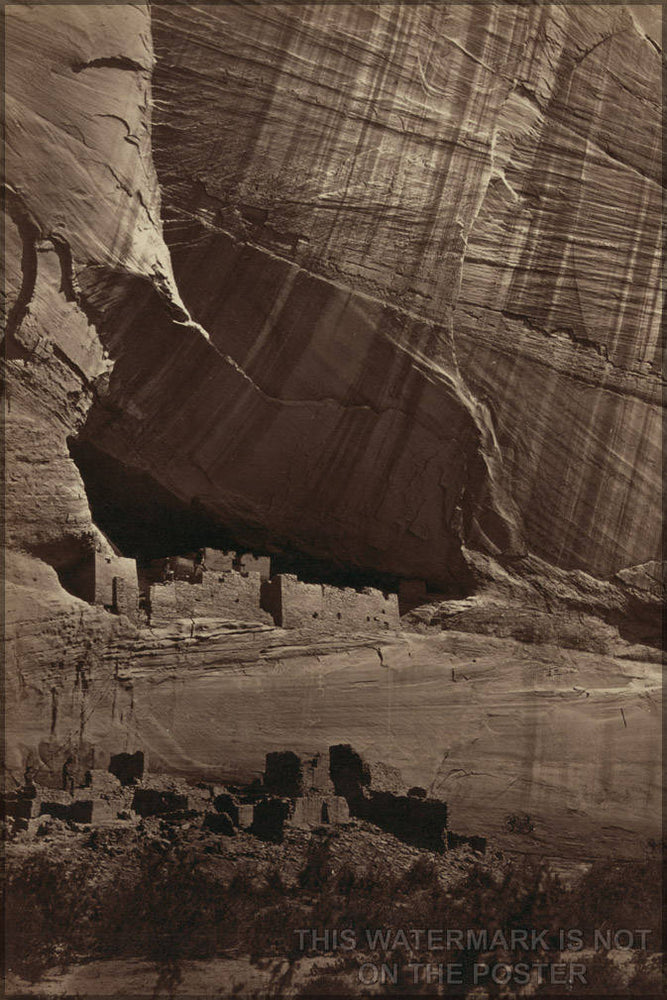 Poster, Many Sizes Available; Anasazi Ruins, Called The White House In Present Day Arizona 1873