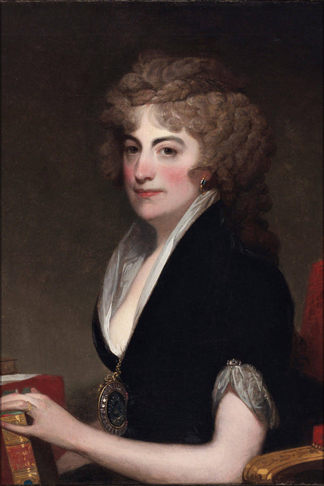 Poster, Many Sizes Available; Gilbert Charles Stuart, American Portrait Of Anne Willing Bingham