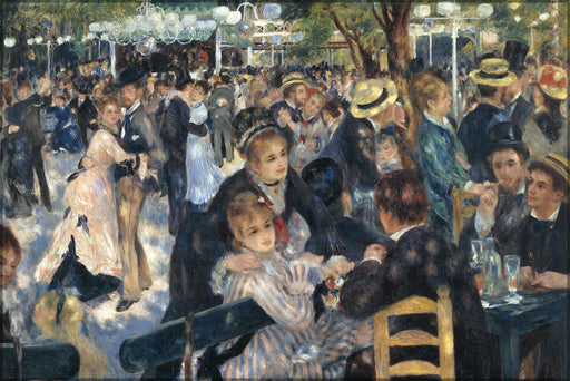 Poster, Many Sizes Available; Dance At Le Moulin De La Galette, By Pierre-Auguste Renoir (1876) Paris