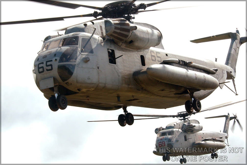 Poster, Many Sizes Available; Ch-53 Super Stallion P2