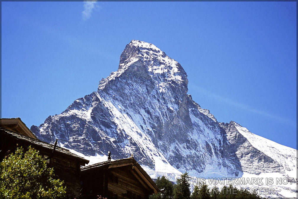 Poster, Many Sizes Available; Matterhorn From Stafelalp