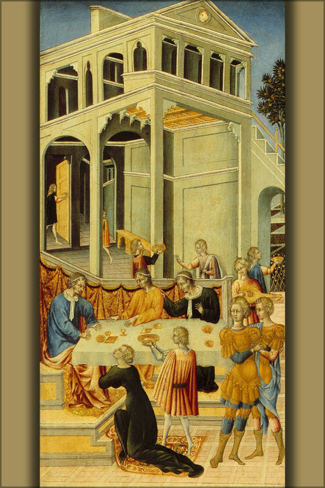 Poster, Many Sizes Available; Giovanni Di Paolo Salome Asking Herod For The Head Of Saint John The Baptist