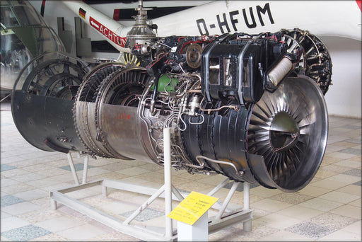 Poster, Many Sizes Available; Tumansky R-11-F-300 Jet Engine Used In Mig-21 And Yak 28