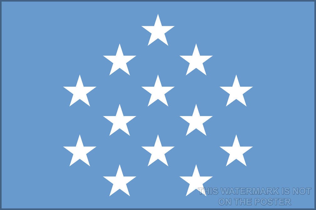 Poster, Many Sizes Available; Medal Of Honor Flag