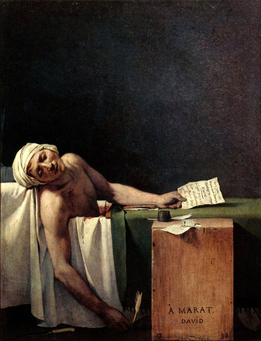 Poster, Many Sizes Available; Death Of Marat (French La Mort De Marat ) Is A 1793 Painting In The Neoclassic Style By Jacques-Louis David,