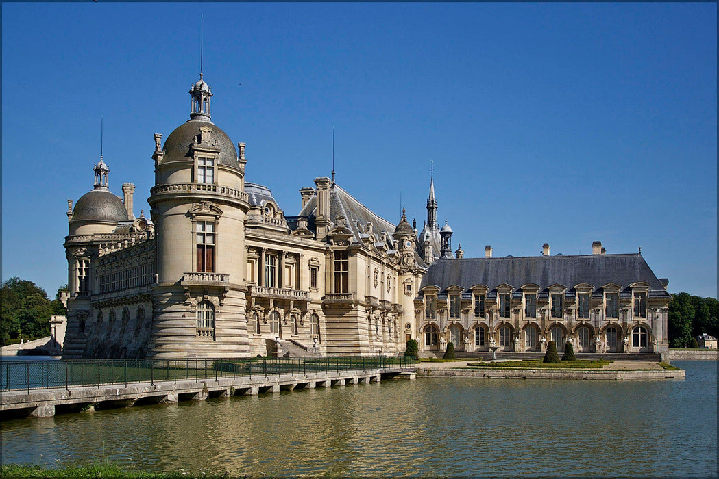 Poster, Many Sizes Available; Chantilly Castle, Oise Department, France