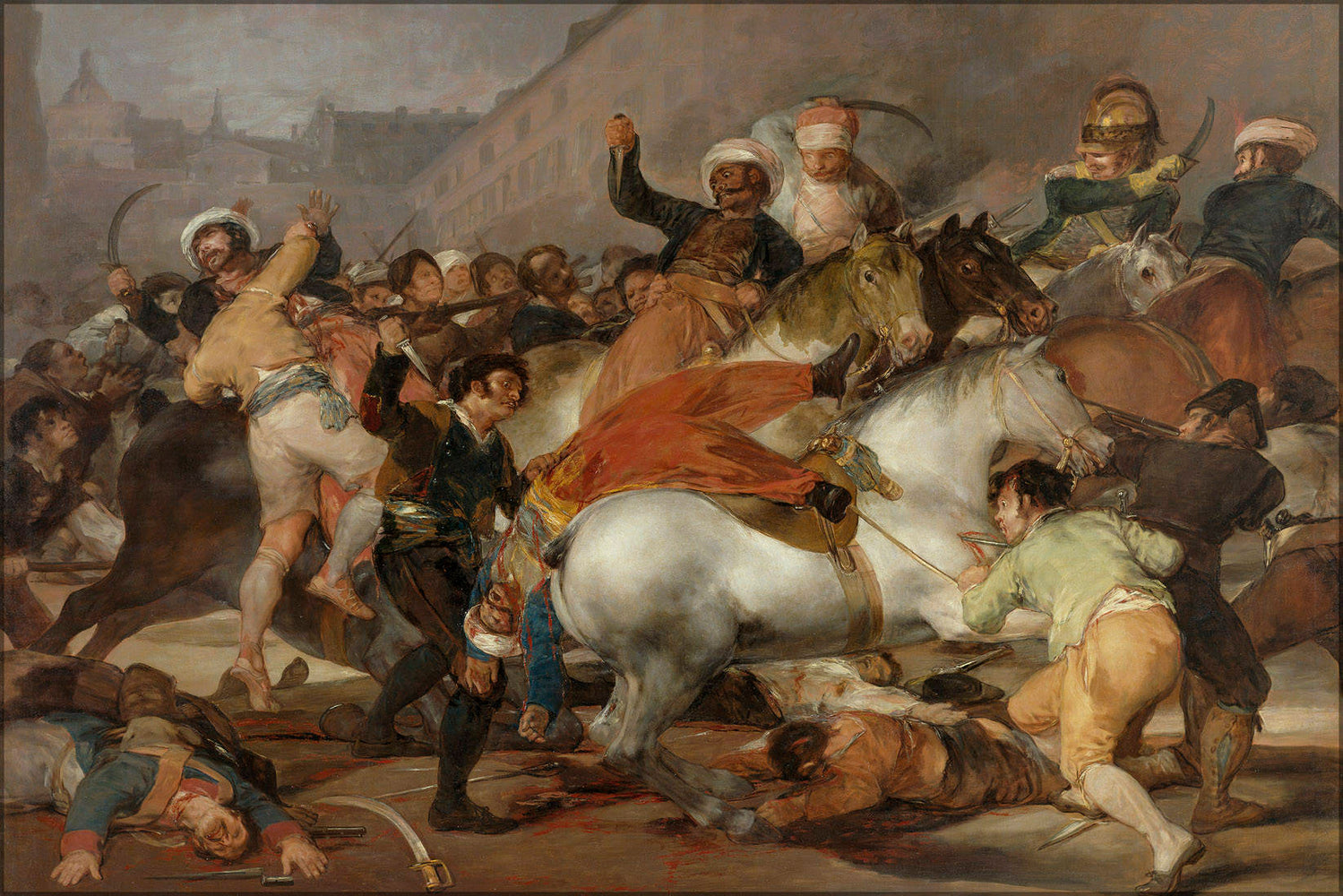 Poster, Many Sizes Available; Charge Of The Mamelukes By Francisco De Goya