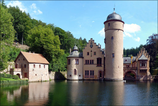 Poster, Many Sizes Available; Mespelbrunn Castle Germany