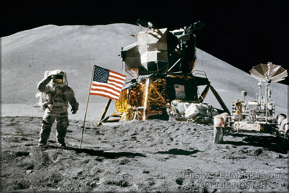 Poster, Many Sizes Available; Apollo 15