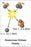 Poster, Many Sizes Available; Deuterium-Tritium Fusion Diagram