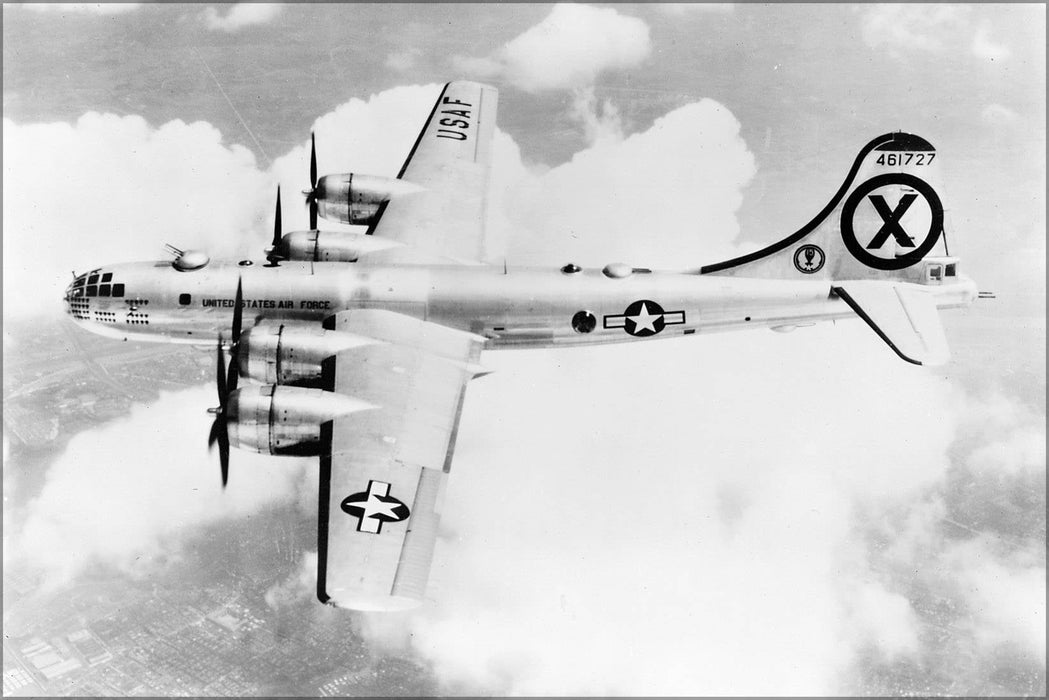 Poster, Many Sizes Available; U.S. Air Force Boeing Rb-29A Superfortress, 91St, Korea 1952