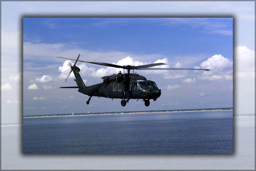 Poster, Many Sizes Available; Mh-60L Black Hawk Helicopter From Company D, 160Th Special Operations Aviation Regiment (Airborne) Uh-60