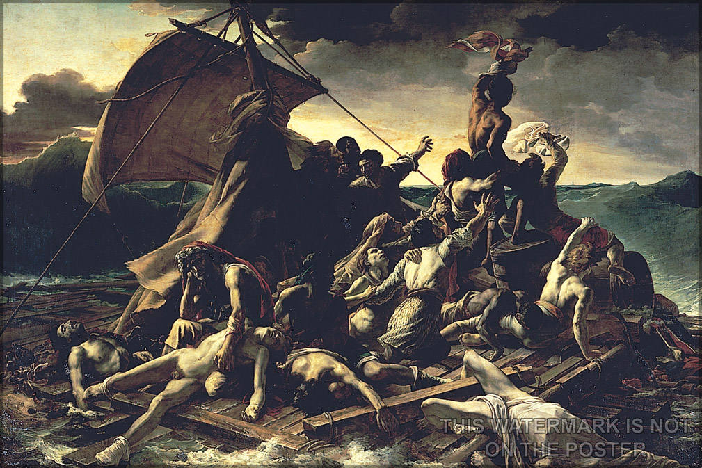Poster, Many Sizes Available; Raft Of The Medusa, C. 1820 Theodore Gericault'S - Copy