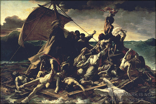 Poster, Many Sizes Available; Raft Of The Medusa, C. 1820 Theodore Gericault&#39;S - Copy